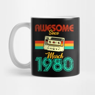 Awesome since March 1980 Mug